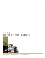 Spring 2009 Semi Annual Report Cover