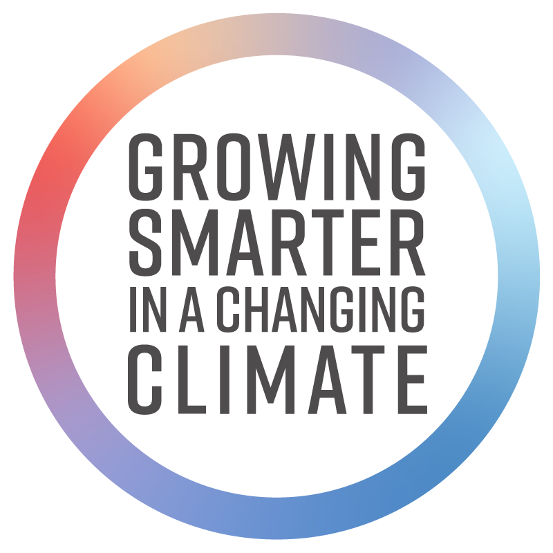 GROWING SMARTER IN A CHANGING CLIMATE logo